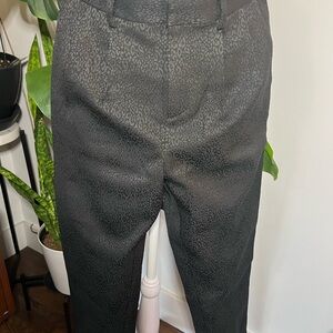 Madewell Charcoal Textured Pants